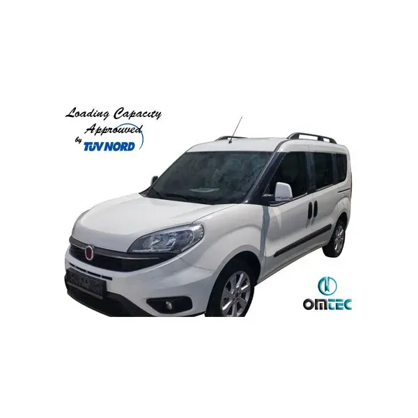 Podélné nosiče černé Fiat Doblo II Maxi, r.v. 2010-2022
