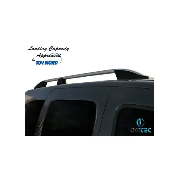Podélné nosiče stříbrné Mercedes Citan, r.v. 2012-2021 - střední verze L