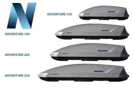Autobox NEUMANN Adventure 230 černý lesklý