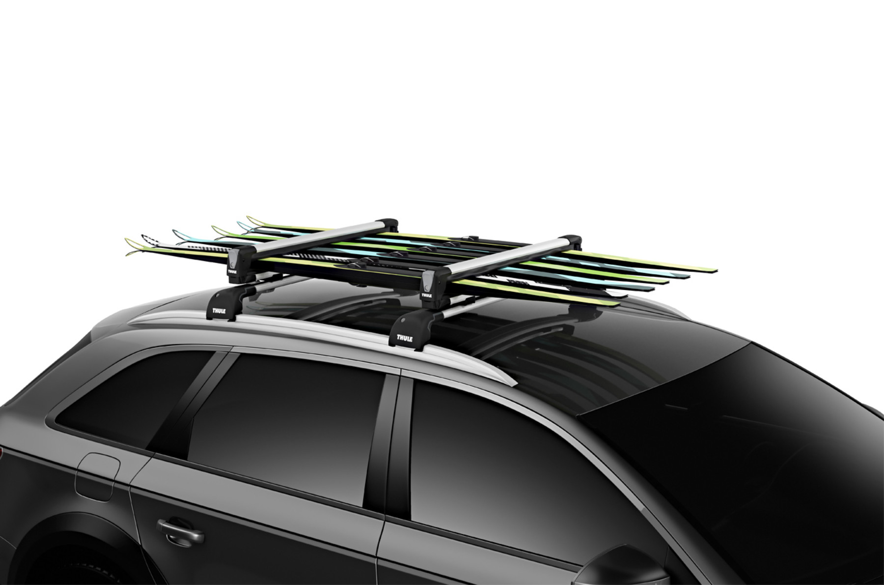 Nosič lyží THULE SnowPack L Black