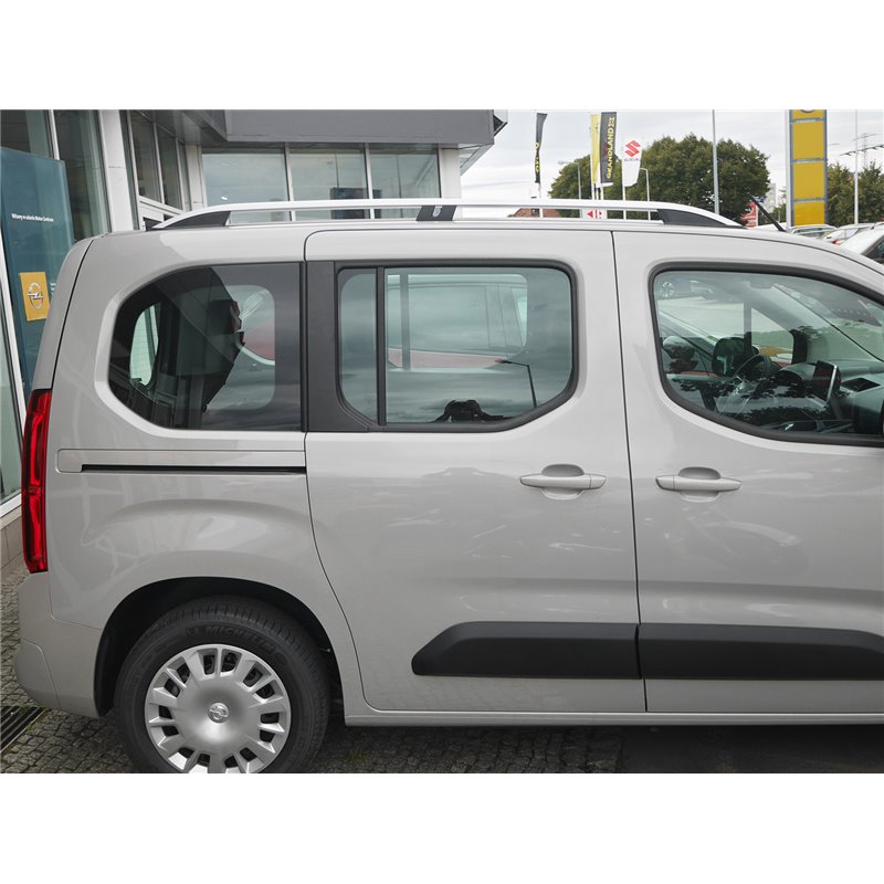 Podélné nosiče stříbrné Peugeot Partner III Long, r.v. 2018+