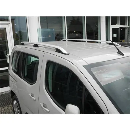 Podélné nosiče stříbrné Opel Combo Life, r.v. 2018+
