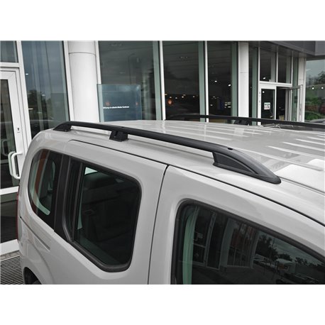 Podélné nosiče černé Toyota Proace City Long, r.v. 2018+