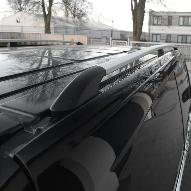 Podélné nosiče stříbrné Mercedes V-klasse (W447), r.v. 2015+ - střední verze L2