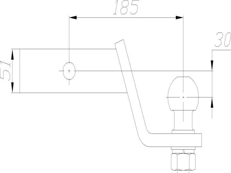 Adaptér US tažného zařízení AH-1
