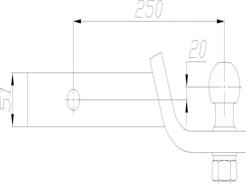 Adaptér US tažného zařízení AH-4