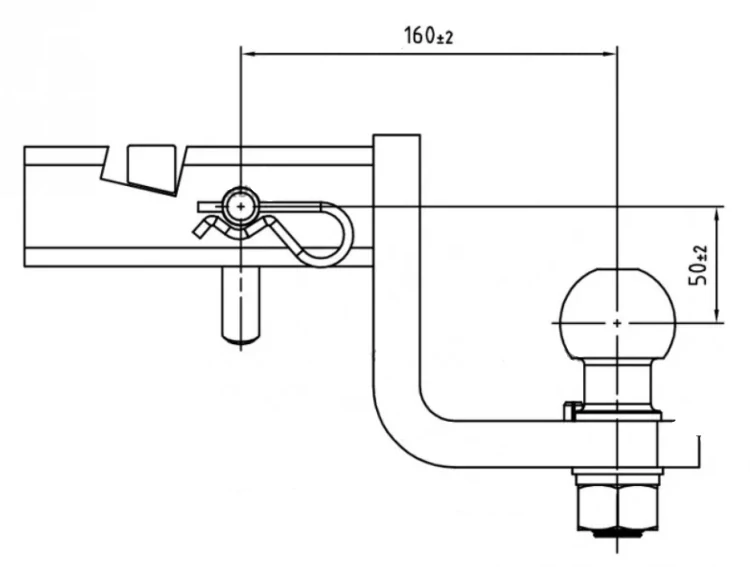 Adaptér US tažného zařízení AH-7