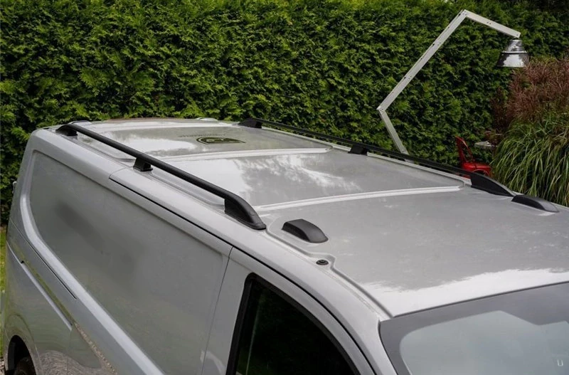 Podélné nosiče černé VW Caravelle T7, r.v. 2024+ - dlouhá verze L2