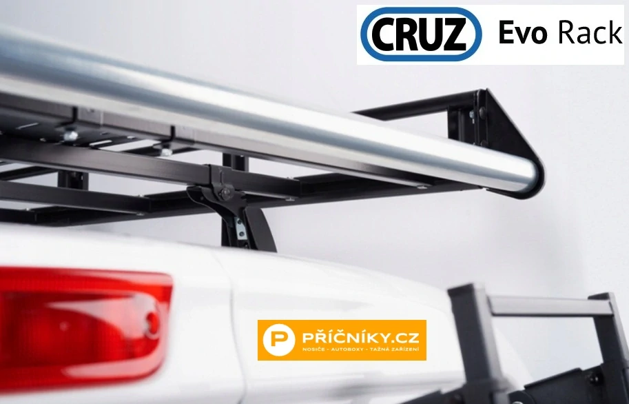 Rolna 143 cm s držákem pro střešní koše CRUZ EVO Rack