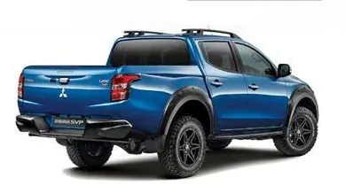 Podélné nosiče černé Mitsubishi L200, r.v. 2015+