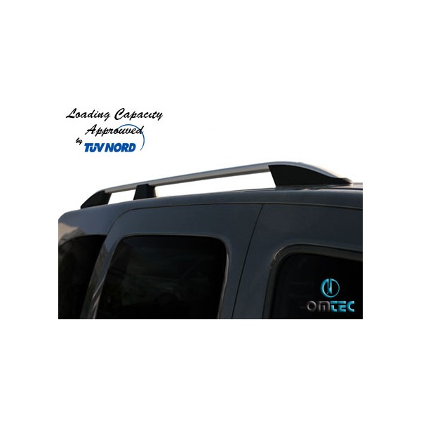 Podélné nosiče stříbrné Renault Kangoo, r.v. 2008-2020