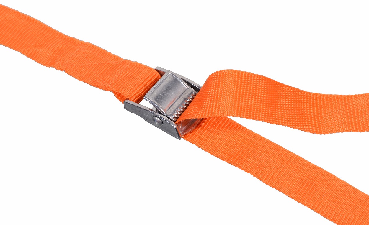 Popruhy s kovovou sponou Compass - 2x 2,5 m