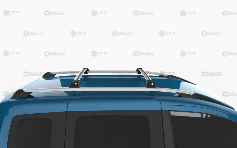 Podélné nosiče stříbrné Ford Courier, r.v. 2014-2022