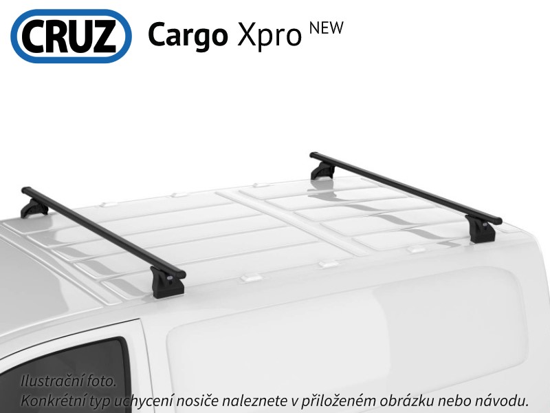Střešní nosiče CRUZ Cargo Xpro 2 nosníky