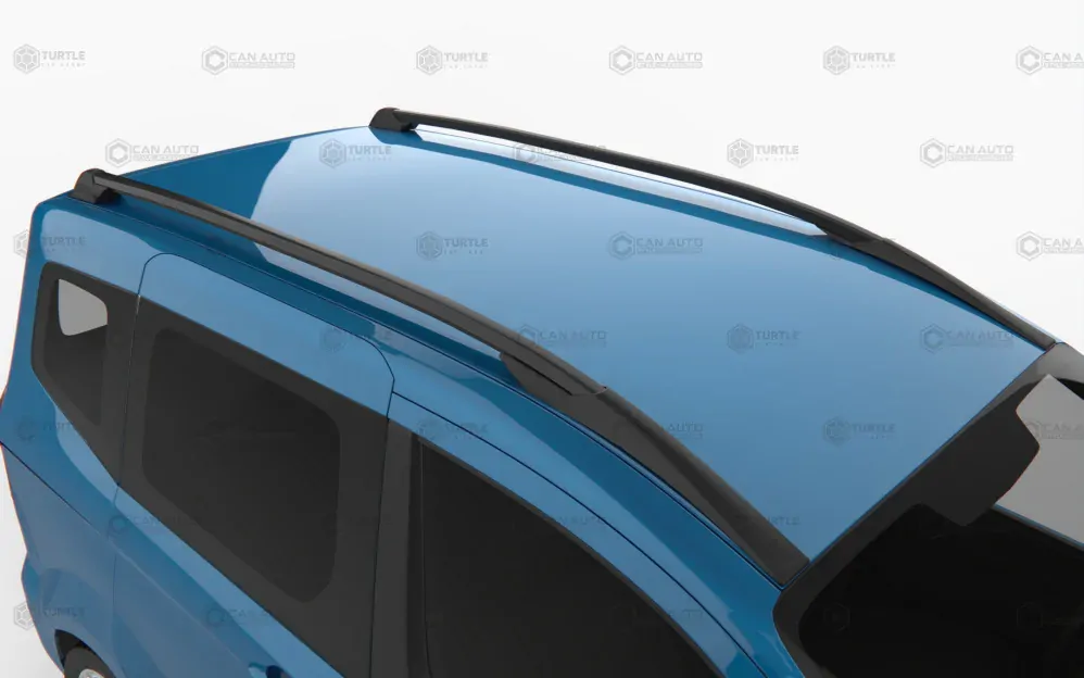 Podélné nosiče černé Ford Courier, r.v. 2014-2022