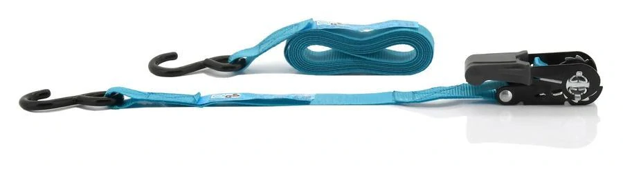 Sada 4 popruhů s ráčnou a háky Compass Blue Way 3,5 metru