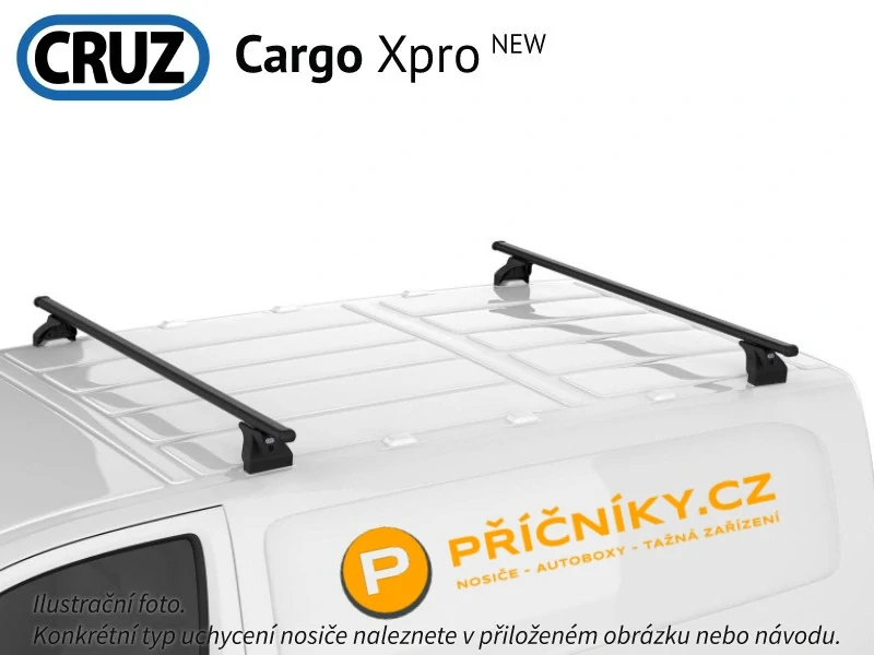 Střešní nosiče CRUZ Cargo Xpro 2 nosníky