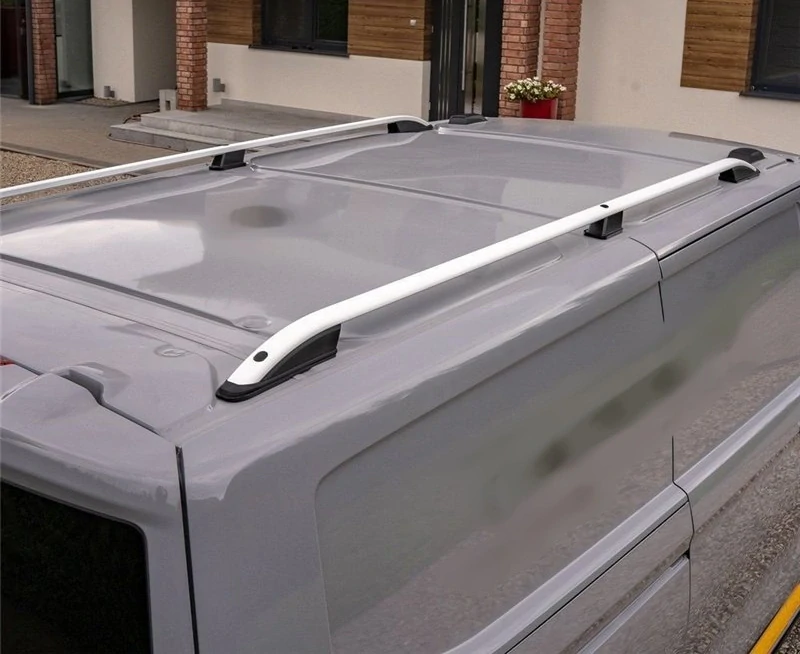Podélné nosiče stříbrné VW Transporter T7, r.v. 2024+ - krátká verze L1