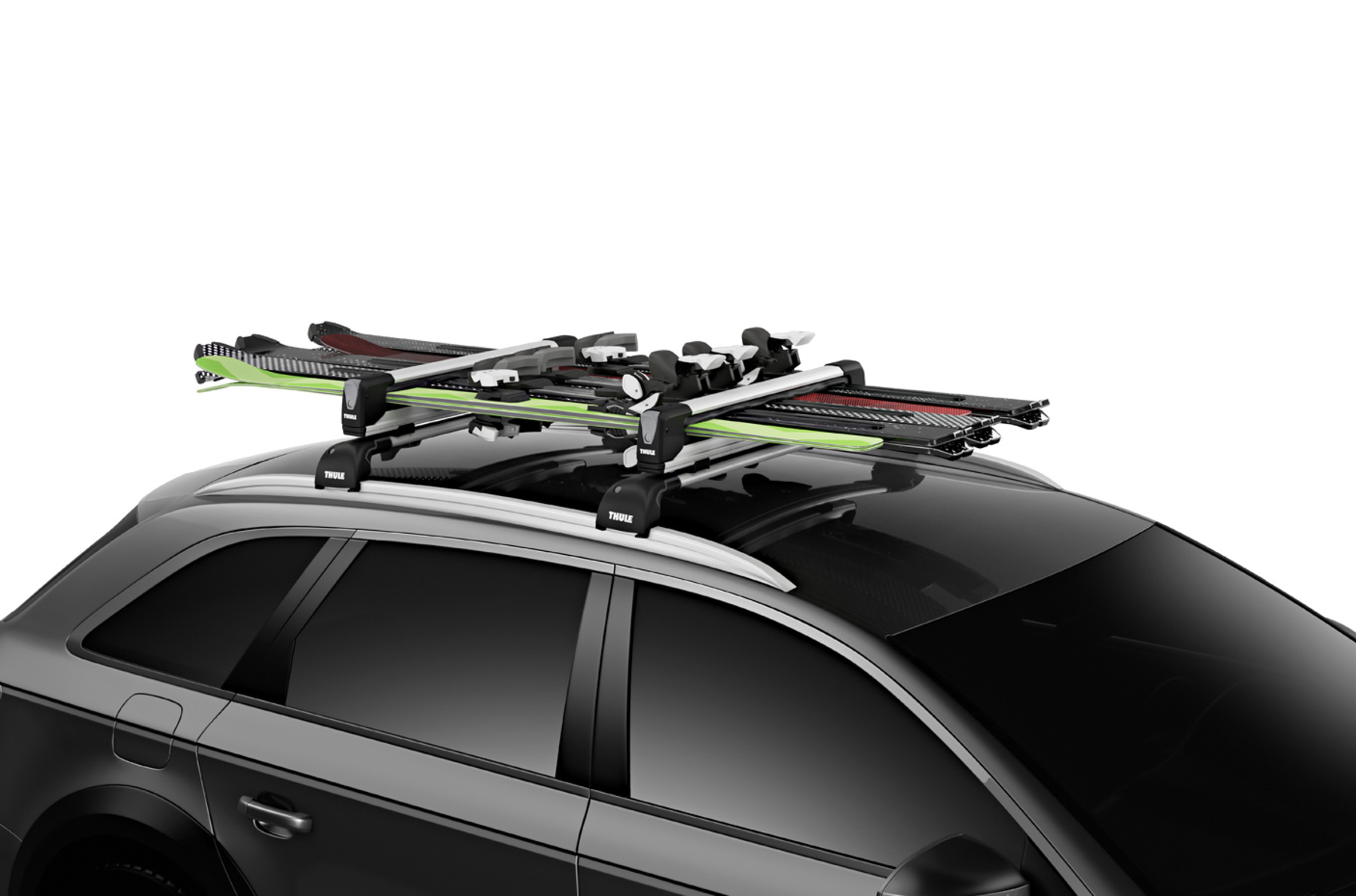 Nosič lyží THULE SnowPack Extender Silver