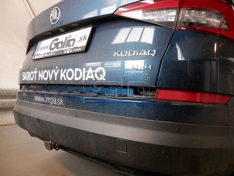 Tažné zařízení GALIA, vodorovný bajonet