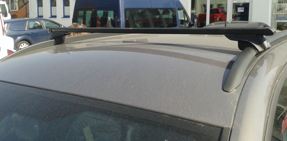 Příčníky ELSON Auto FlexBar OCEL na integrované podélníky