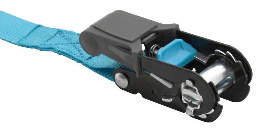 Sada 4 popruhů s ráčnou a háky Compass Blue Way 3,5 metru