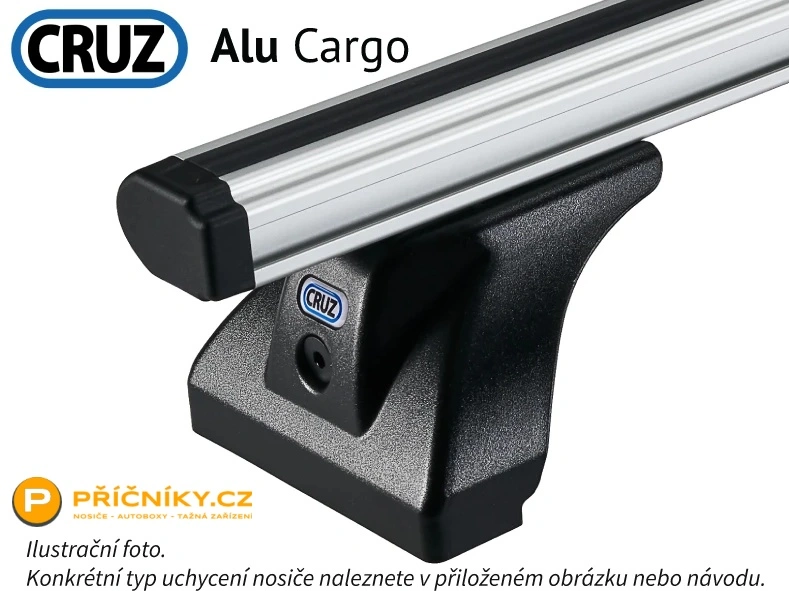 Střešní nosiče CRUZ Cargo PROFI ALU 2 nosníky