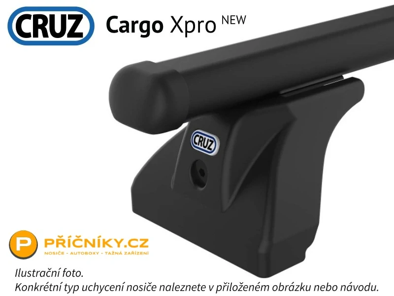 Střešní nosiče CRUZ Cargo Xpro 3 nosníky