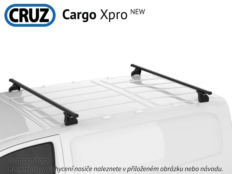 Střešní nosiče CRUZ Cargo Xpro 2 nosníky