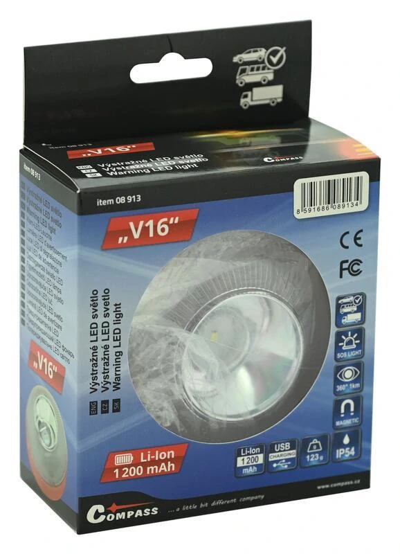Výstražný LED maják "V16"