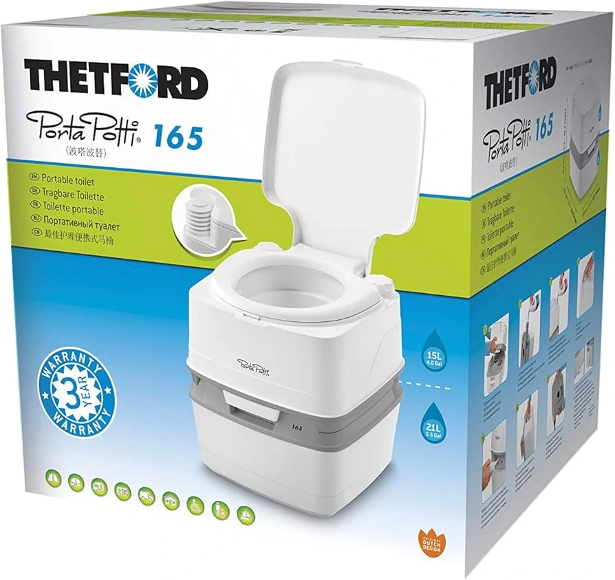 Přenosné chemické WC THETFORD Porta Potti 165