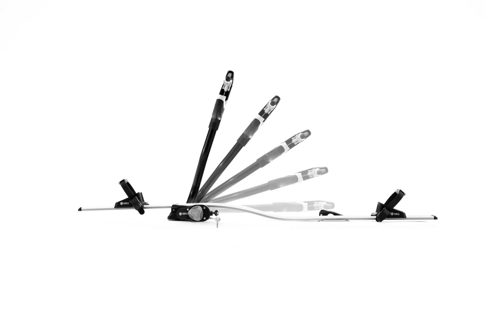 Nosič kol Turtle Bike Rack PRO Silver