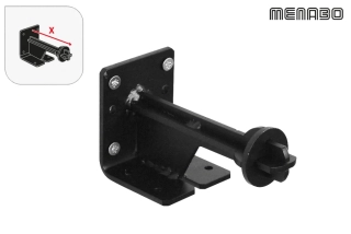 Nástěnný držák nosičů kol na tažné zařízení MENABO Wall Hook
