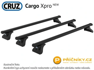 Střešní nosiče CRUZ Cargo Xpro 3 nosníky