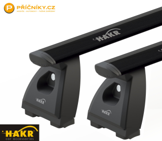Střešní nosiče HAKR ALU Wing Profile Black
