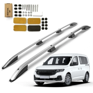 Podélné nosiče stříbrné Ford Tourneo Connect Grand, r.v. 2022+