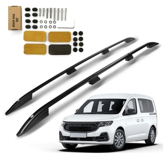 Podélné nosiče černé Ford Tourneo Connect Grand, r.v. 2022+