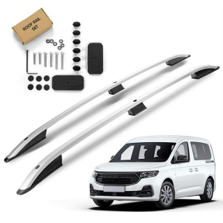 Podélné nosiče stříbrné Ford Tourneo Connect, r.v. 2022+