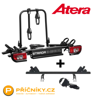 Nosič elektrokol na tažné zařízení ATERA Strada E-Bike XL PRO 2+1