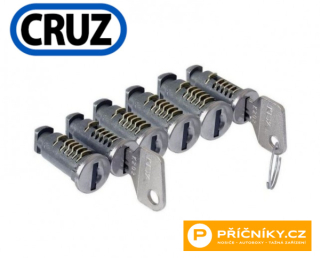 Sada zámků CRUZ - 6 kusů