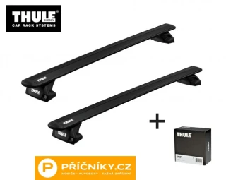 Příčníky THULE WingBar EVO Black na integrované podélníky