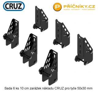 Zarážky nákladu CRUZ Cargo 10 cm, 6 kusů