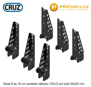 Zarážky nákladu CRUZ Cargo 18 cm, 6 kusů