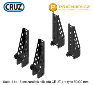 Zarážky nákladu CRUZ Cargo 18 cm, 4 kusy
