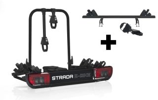 Nosič elektrokol na tažné zařízení ATERA Strada E-Bike 2+1 BLACK
