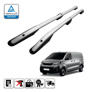 Podélné nosiče stříbrné Peugeot Expert - střední verze L2, r.v. 2016+