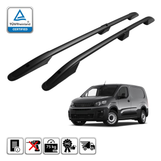 Podélné nosiče černé Toyota Proace City Long, r.v. 2018+