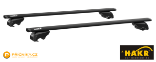 Příčné nosiče HAKR ALU Wing Profile Black
