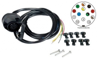 Elektroinstalace k tažnému zařízení UNI 13 pin
